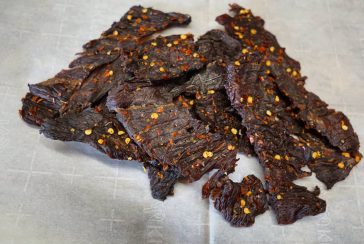 Balsamic Cured Beef Jerky
